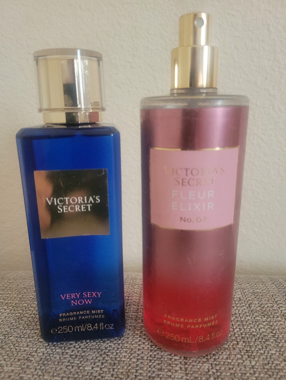 Victoria's Secret Fleur Elixir & Very Sexy Now Mist Bundle Both Full
